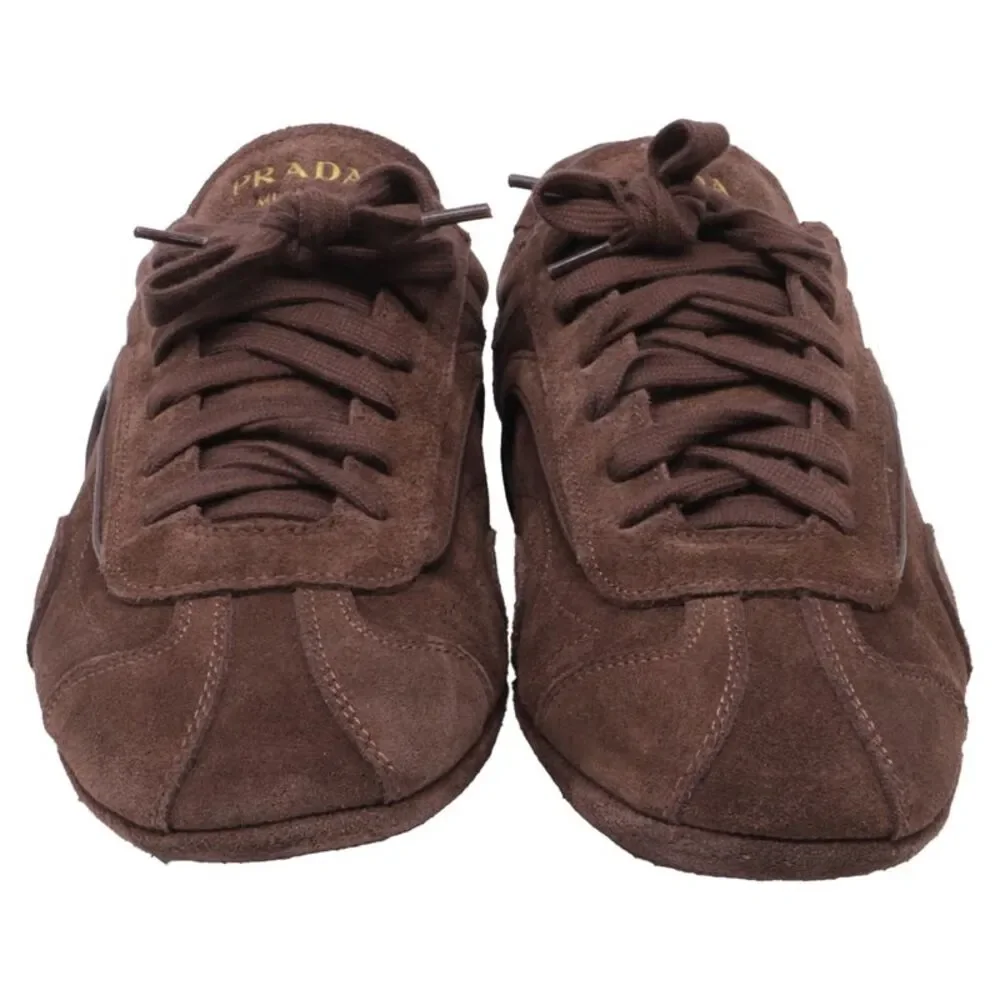 Prada Montecarlo Re-Edition 2005 Sneakers in Brown Suede